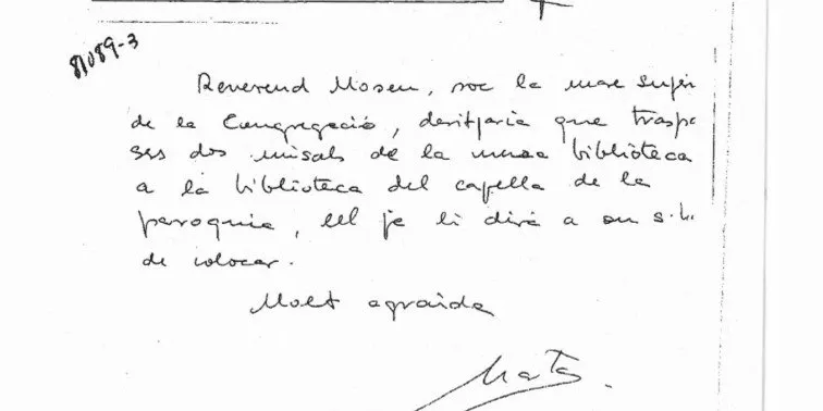 La defensa dels Pujol considera que el manuscrit en clau és un fotomuntatge
