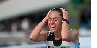 Marta Galimany pulveritza el rècord d’Espanya de marató