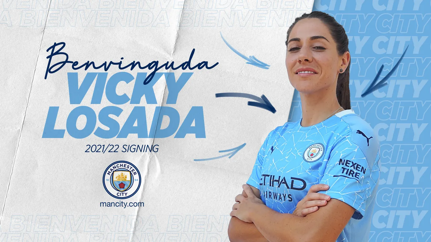 Vicky Losada firma pel Manchester City