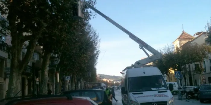 Els llums de Nadal s'encenen aquest dissabte