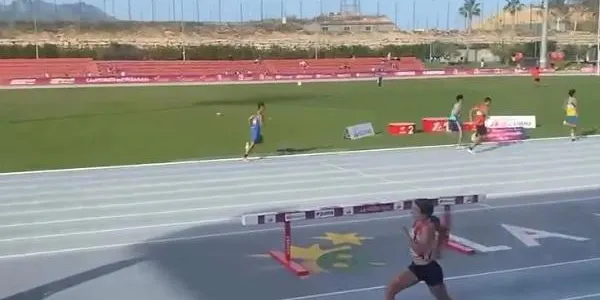 L’atleta Laia Pi fa novena en la prova del triple salt del Campionat d’Espanya Sub16 a l’aire lliure