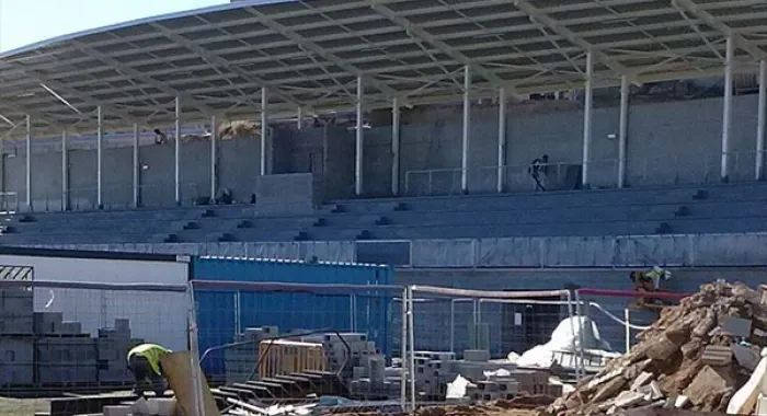 Les obres haurien de finalitzar aquest mes de novembre ( Foto: CF Arenys )