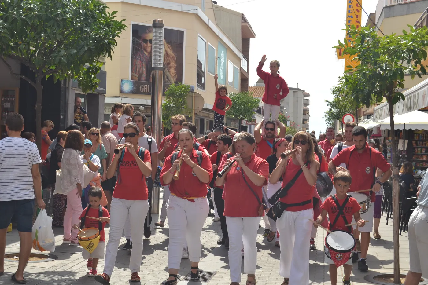 Tornen els assajos del més petits dels Castellers de l'Alt Maresme