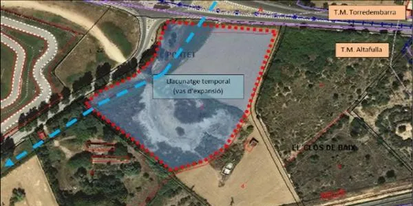 La bassa de laminació i llacuna litoral del Puntet d'Altafulla no rebrà els fons del Next Generation