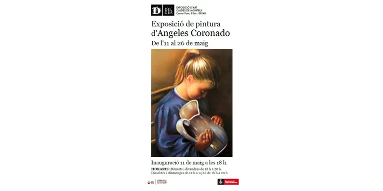 Aquest és el darrer cap de setmana per visitar l'exposició de l'artista calderina Àngeles Coronado a la Sala Delger