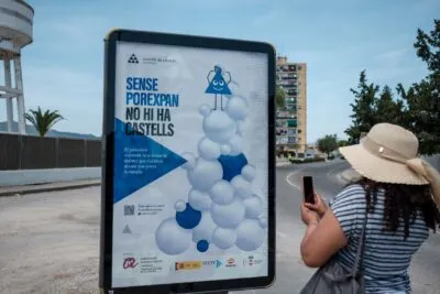 S’instal·len cartells interactius i divulgatius dels “Castells de Ciència”
