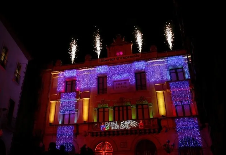 El Nadal a Valls dona el tret de sortida amb l’encesa de l’enllumenat
