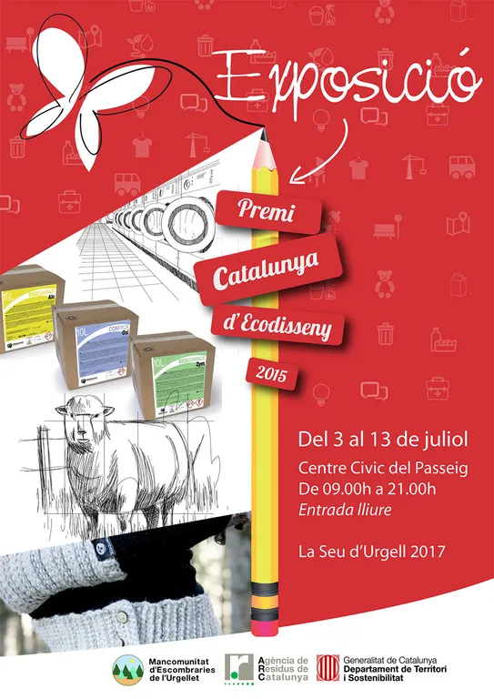Exposició d'ecodisseny a la Seu d'Urgell