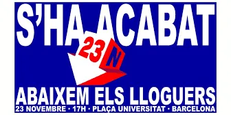 El Maresme se suma a la manifestació per reclamar una baixada dels preus dels lloguers