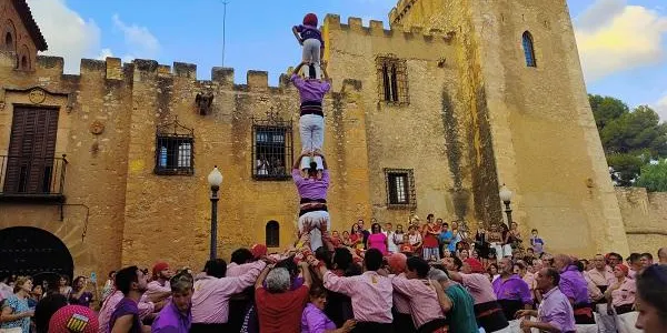 Els Castellers d’Altafulla plantegen tres castells de 7 per a la diada de la Festa Major de Ferran d'aquest dimarts