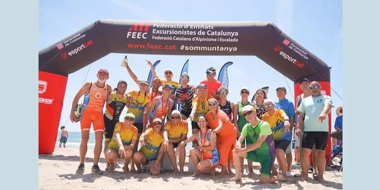 Els esportistes del Baix Gaià tornen a brillar en la segona prova de la Copa de Catalunya de Marxa Aquàtica