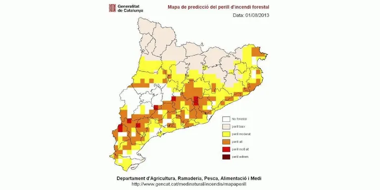 Precaució per la pujada de temperatures d'aquest cap de setmana