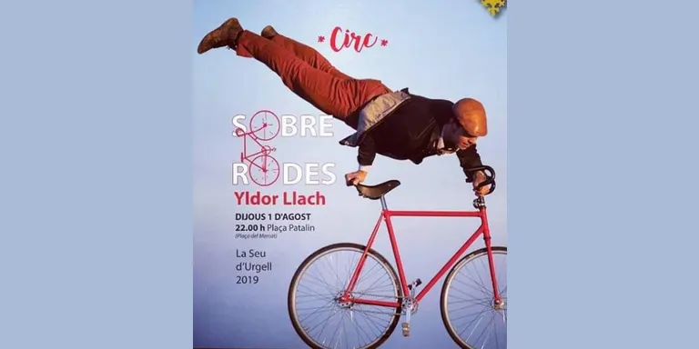 Yldor Llach presenta l'espectacle de circ 'Sobre rodes' a la Seu