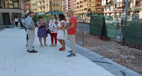 LA CALLE HONDARRIBIA COMIENZA A DIBUJAR SU NUEVA IMAGEN