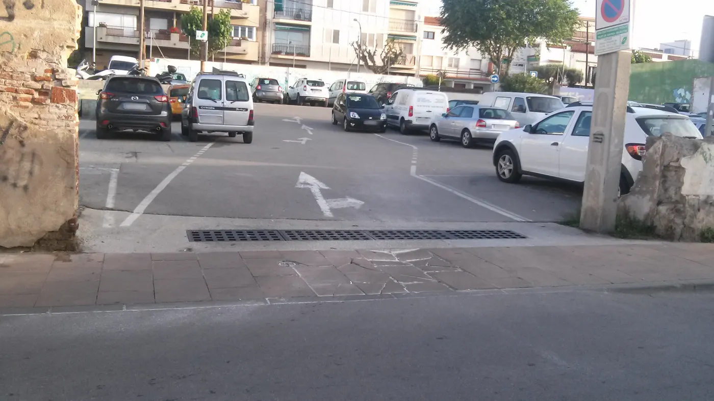 Del 23 al 26 de maig, obres de reparació de l’entrada de l’aparcament de l’antic Patronat