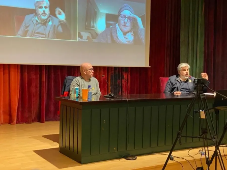 Albert Batet i Gonzalo Boye presenten el darrer llibre de l’advocat ‘Así están las cosas’ a Reus