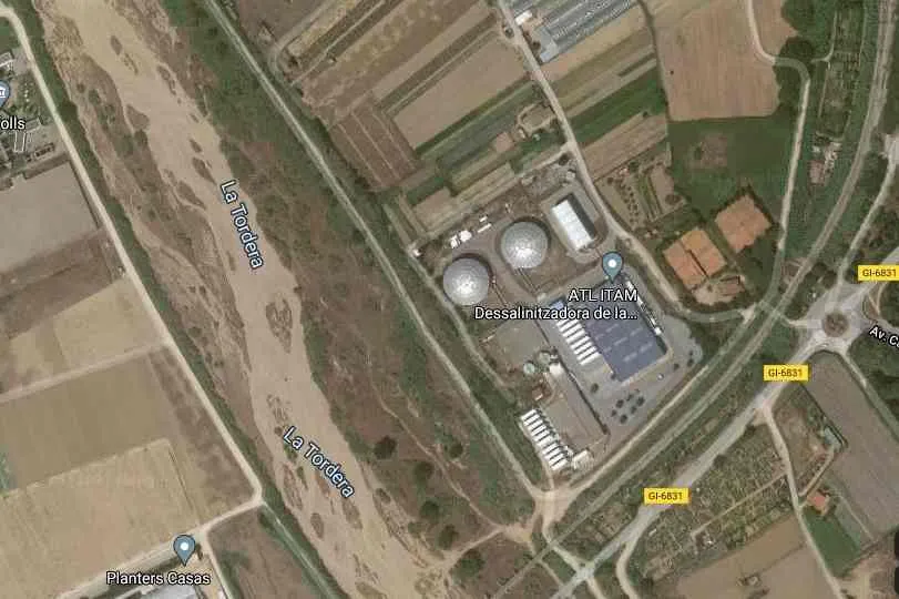 La futura planta dessalinitzadora de Blanes no té, ara per ara, prou potència elèctrica per poder funcionar