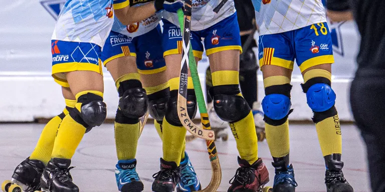 El Recam Làser Caldes femení 15 es queda a les portes de la final de l’Eurockey Cup