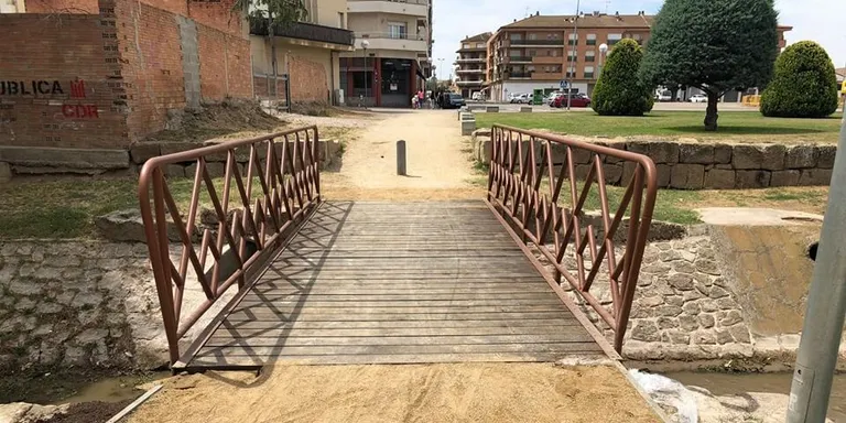 Acabada la remodelació del pont al Passeig Mercè Ros