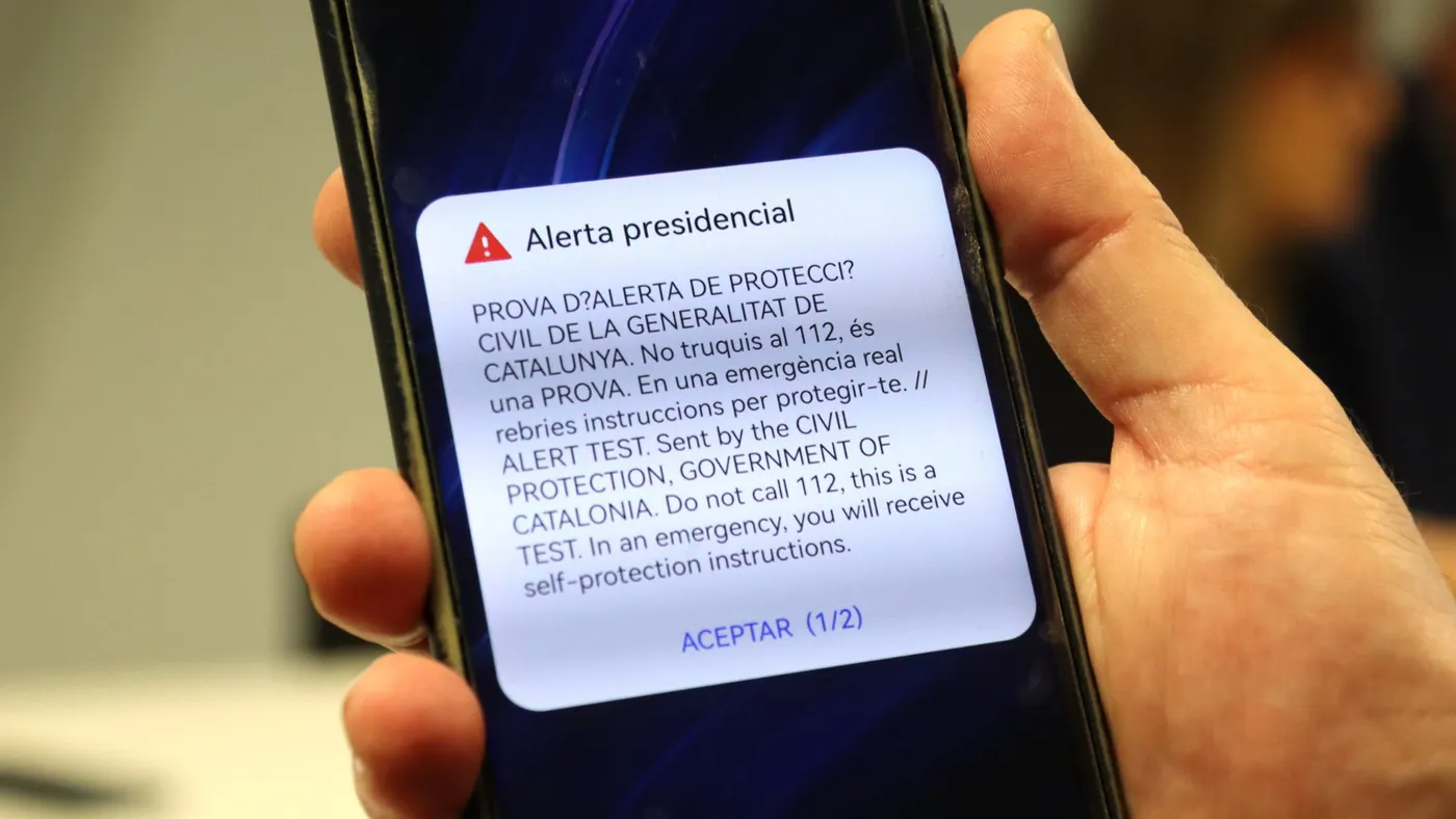 Protecció Civil farà al Vallès Oriental la prova del nou sistema d'alerta per SMS el 14 de setembre