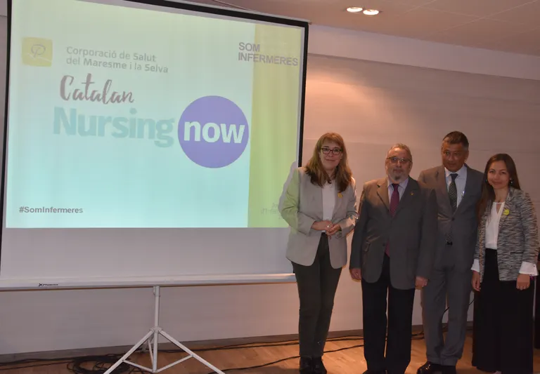La Corporació de Salut del Maresme i la Selva s'adhereix a la campanya mundial Nursing Now
