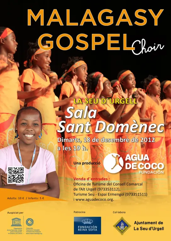 Concert de Malagasy Gospel a la Sala de Sant Domènec