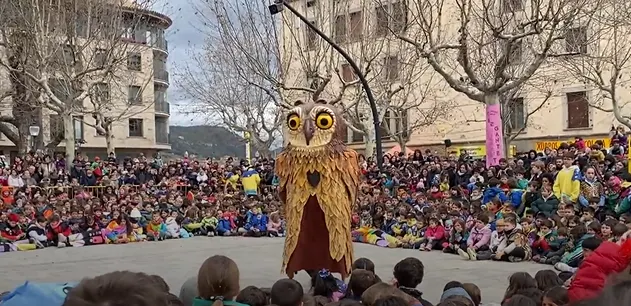 Solsona comença a acomiadar-se del Carnaval amb la festa dels més petits