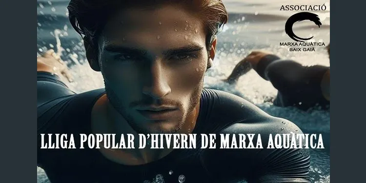 Roda de Berà acull la prova inaugural de la Lliga Popular d’Hivern de Marxa Aquàtica