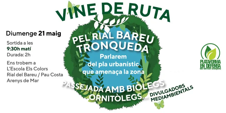 Passejada aquest diumenge pels rials de la zona Bareu-Trunqueda