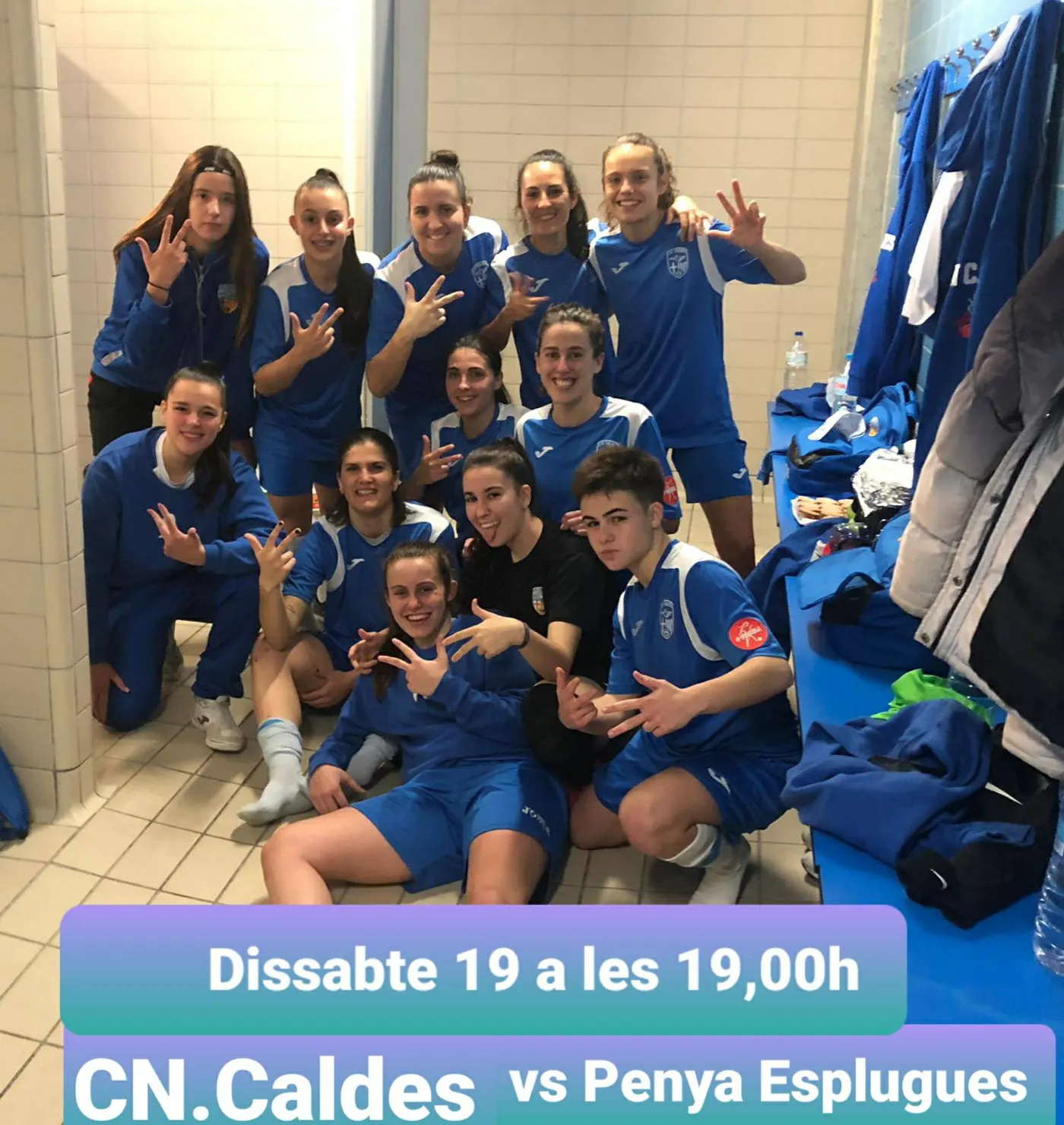 El femení de futsal del CN Caldes disputa la Copa de la Reina a casa