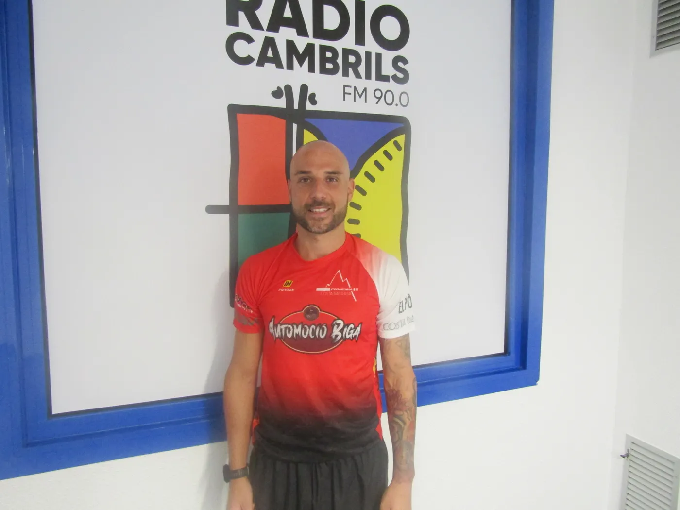 Sergio Anido: “Teníem ganes de fer una milla solidària i col·laborar amb la campanya #Cambrilspelsvalents”