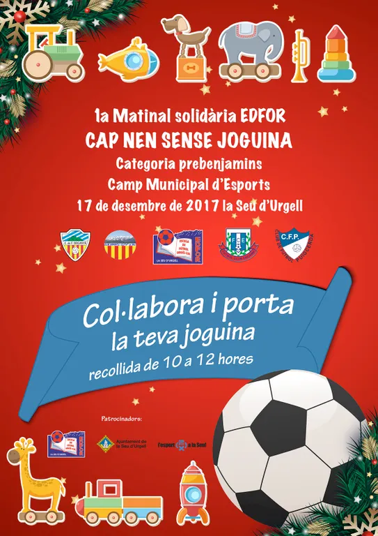 L'EDFOR organitza una matinal esportiva solidària