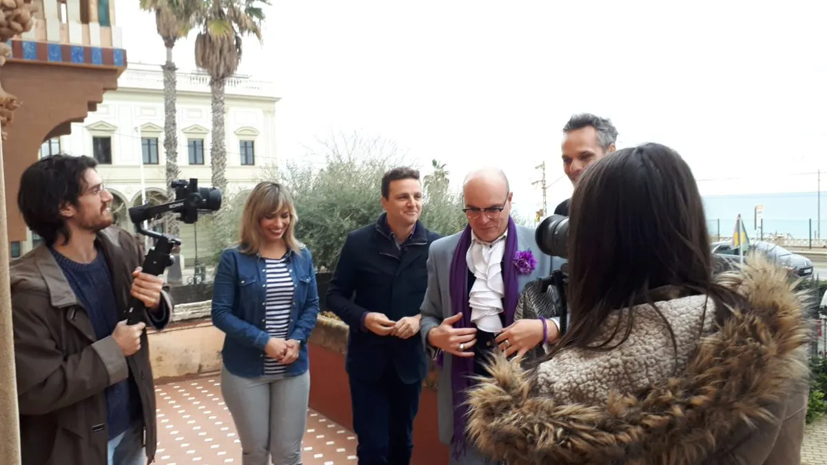 Les càmeres de l’Amo del Poble visiten Vilassar de Mar