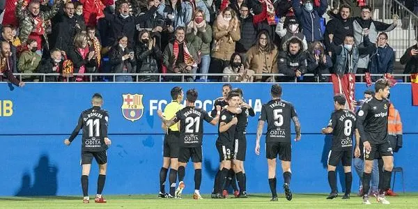 Exhibició del Nàstic al Johan Cruyff per tornar a la promoció d’ascens (0-2)