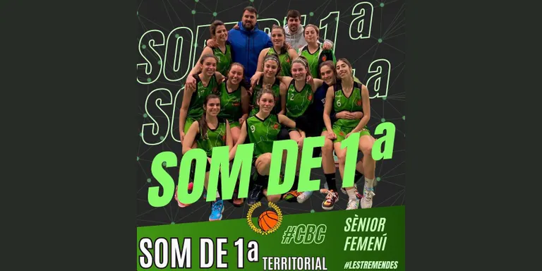 El sènior femení del CB Constantí jugarà a primera territorial la pròxima temporada