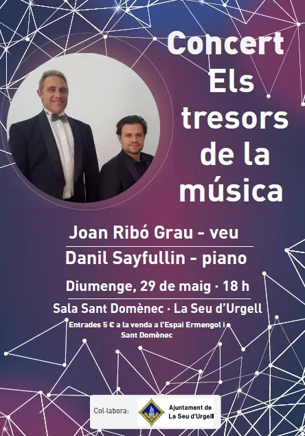Concert líric a la Seu de Joan Ribó i Danil Sayfullin