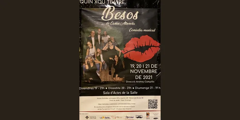 Quin Xou Teatre presenta la comèdia musical 'Besos'