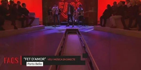 Porto Bello fa el salt al plató de ‘FAQS’ de TV3