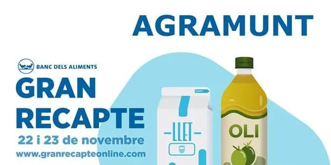 Agramunt s'uneix al Gran Recapte durant aquesta setmana amb sis punts de recollida