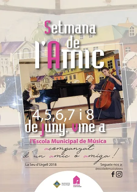 L'Escola Municipal de Música de la Seu celebra la 'Setmana de l'amic'