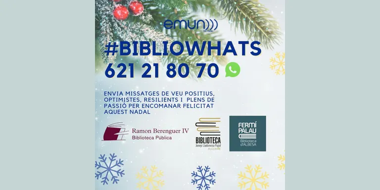 #BiblioWhats Omplim el Nadal de positivisme