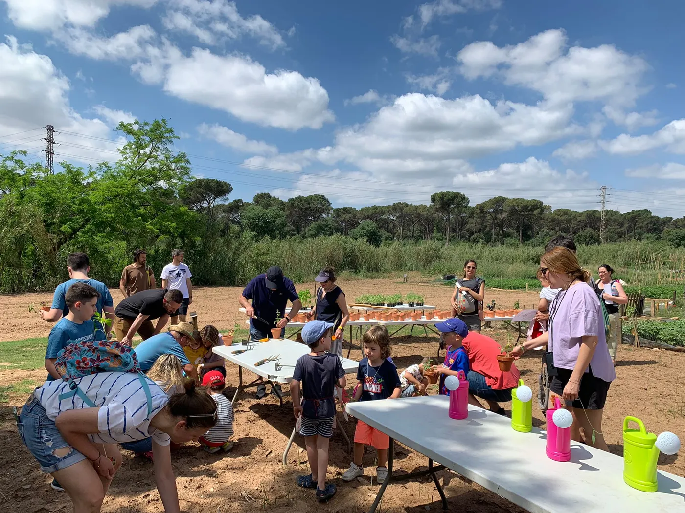 Una trentena de persones s'interessen per l'ús i la gestió dels horts domèstics de la Torre Marimon a la 2a Jornada d'Horticultura