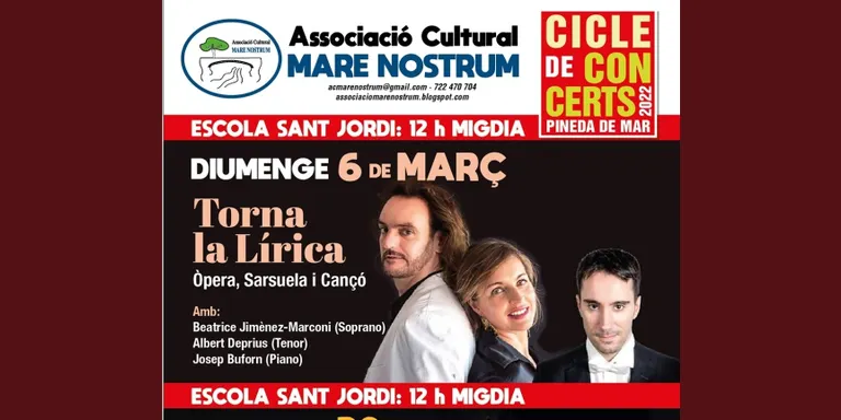 Música variada i de proximitat al Cicle de Concerts de Mare Nostrum
