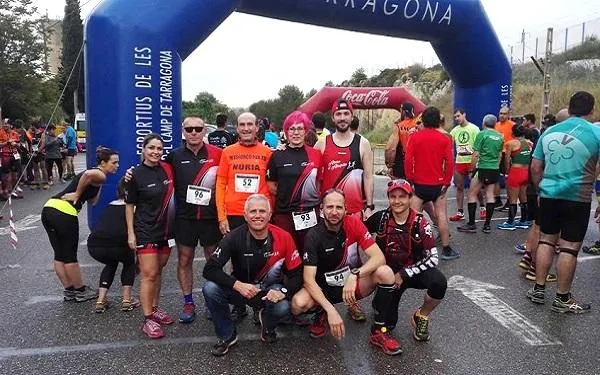 Foto: Atletes d'Altafulla