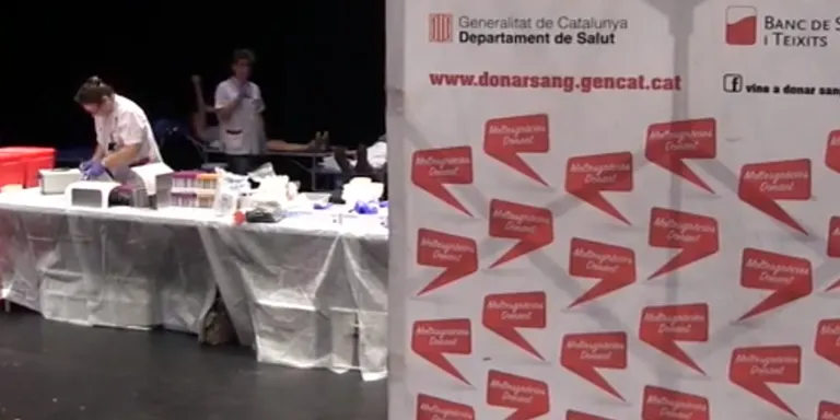 VÍDEO: La Marató de sang recull 285 donacions