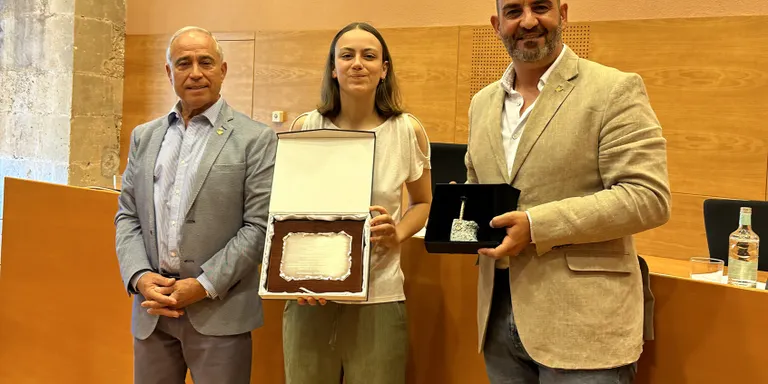 Reconeixement a Laura Ribes, l'alumna de l'INS amb la nota més alta a la selectivitat a Tarragona