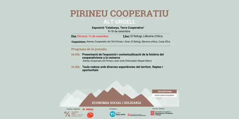 Debat a la Seu entorn l'exposició itinerant 'Catalunya, terra cooperativa'