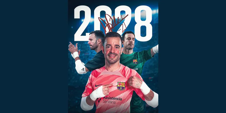 Dídac Plana ha renovat amb el Barça fins al 2028