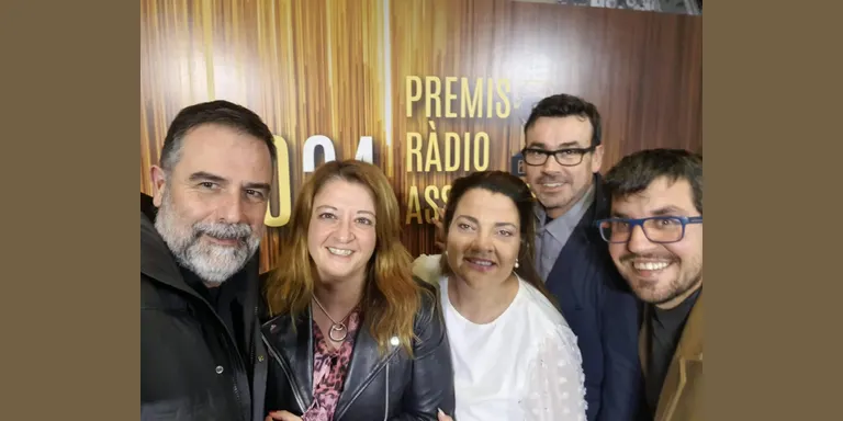 Ràdio Pineda, a la Gala del Centenari. Premis Ràdio Associació 2024