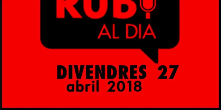 RUBÍ AL DIA divendres 27 ABRIL 2018